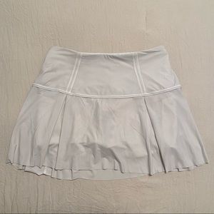 Lululemon White Tennis Skirt Size 6